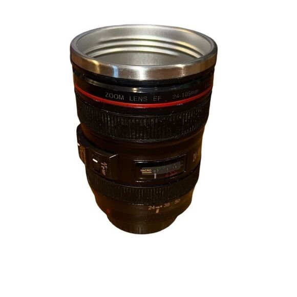 LenZcup Ultrasonic Camera Lens Thermos Mug Cup Photographer's Travel insulated - Picture 4 of 7